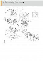 Stihl FSA 400.0 Cordless Trimmer Spare Parts